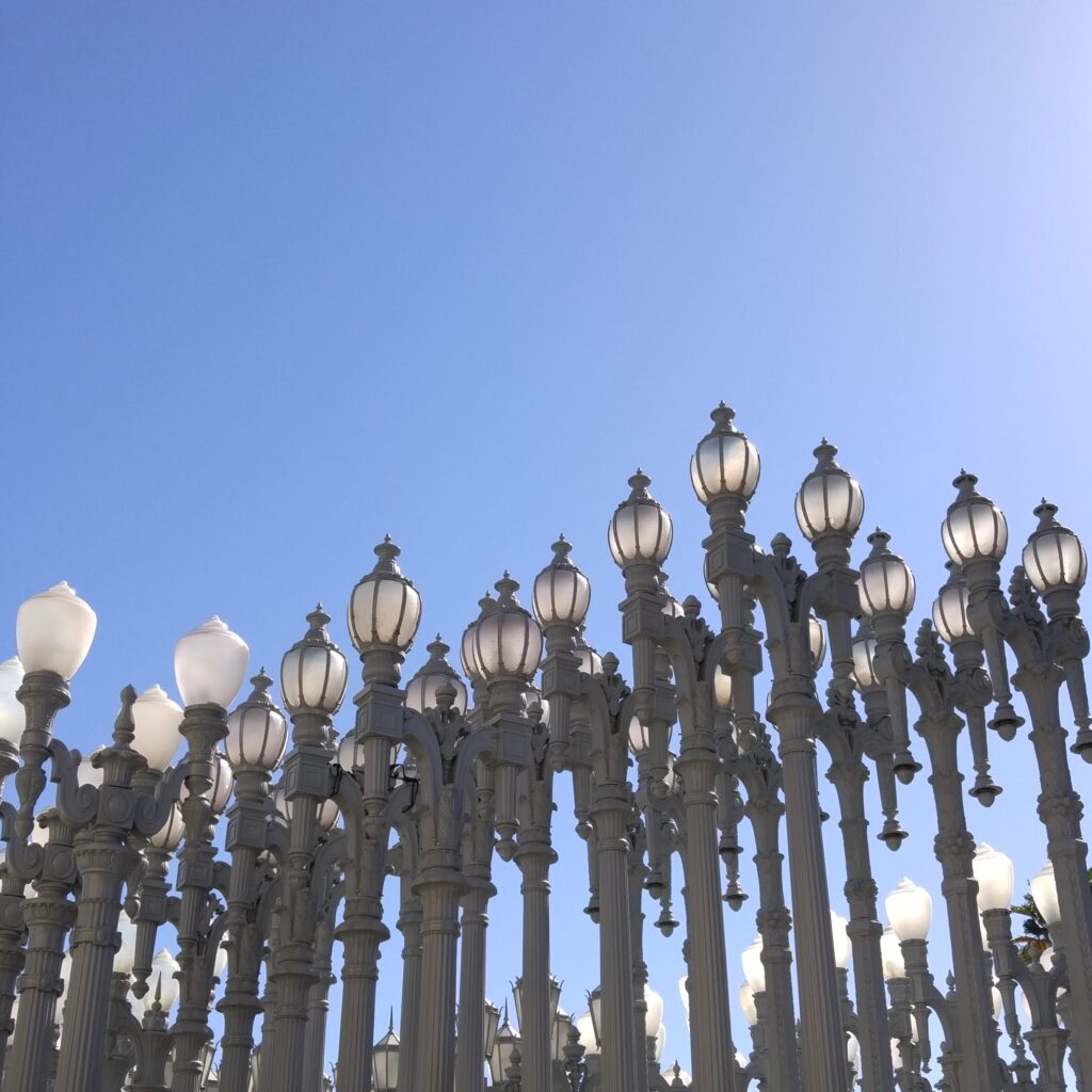 urban light by chris burden
